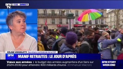 Céline Verzeletti (CGT): "Il y aura des actions dès la semaine prochaine" contre la réforme des retraites