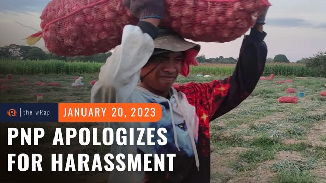 PNP apologizes after Imee Marcos accuses police of harassing onions farmers