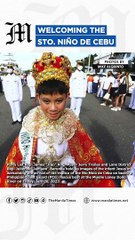 Welcoming the Sto. Niño de Cebu