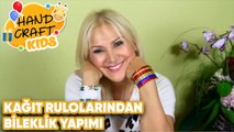 Tuvalet Kağıdı Rulosundan Bileklik Yapımı | Handscraft TV Kids