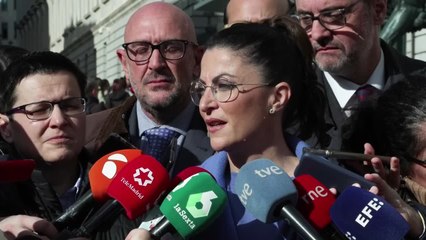 Macarena Olona carga contra los que niegan la violencia machista