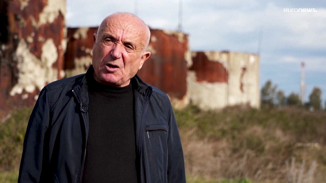 Die schwarze Hölle der alten Ölfelder Albaniens