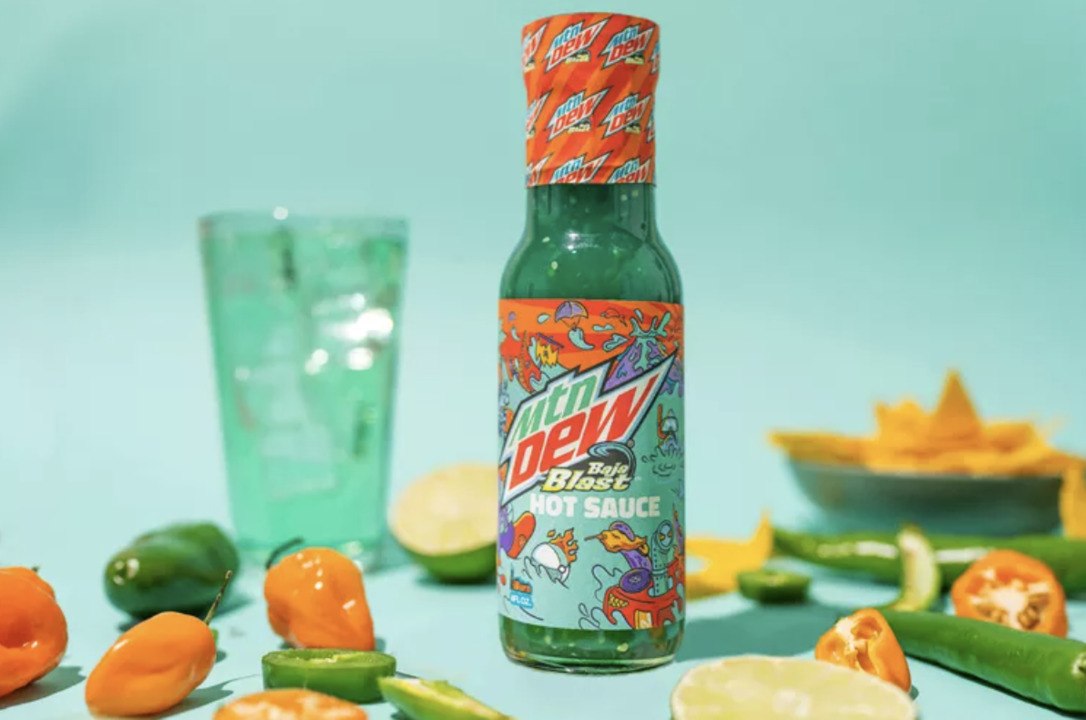Mountain Dew Is Launching a Hot Sauce That Tastes Like Baja Blast