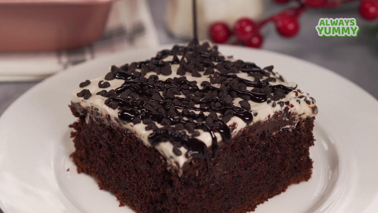 Incredibly Delicious Chocolate Cake. Recipe by Always Yummy