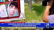 Colegio de Periodistas condena agresión a equipo de Panamericana Televisión