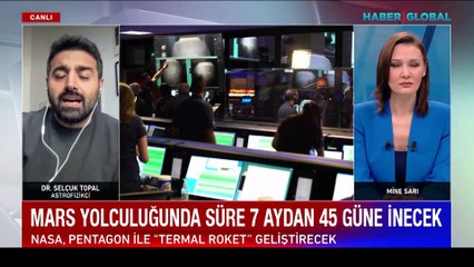 Mars'a 45 günde ulaşmak mümkün mü? Astrofizikçi Dr. Selçuk Topal değerlendirdi