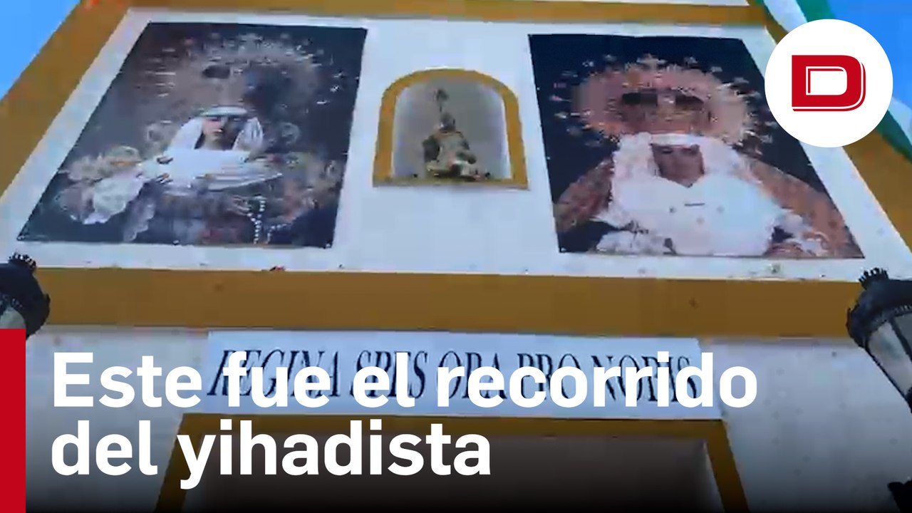 Este fue el recorrido del yihadista de Algeciras