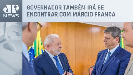 Em 3º encontro com Lula, Tarcísio vai pedir recursos para saúde e mobilidade