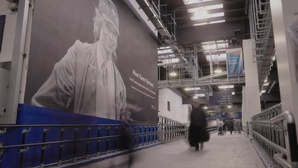 Mural unveiled at London station to celebrate pioneering female train driver