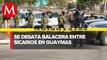 Balacera en Guaymas deja dos hombres muertos y dos heridos; policías se acercaron hasta quen terminó