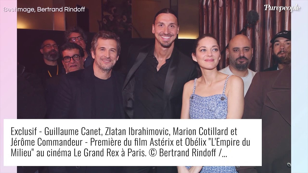 Guillaume Canet balance sur l'attitude de diva de Zlatan Ibrahimovic sur le tournage d'Astérix !