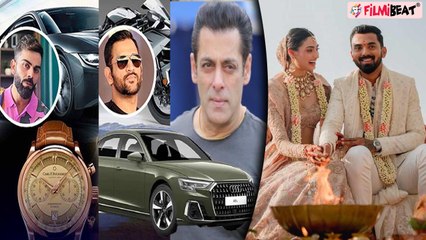 Athiya Shetty KL Rahul को Shadi में मिले Expensive Gifts, Dhoni, Virat, Suniel, Salman ने दिए तोहफे!