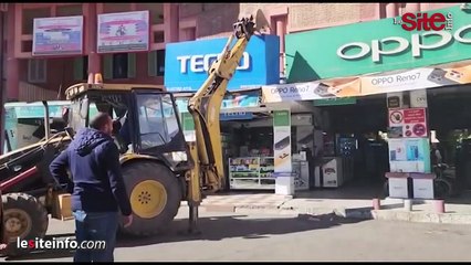 احتلال الملك العمومي بمراكش.. السلطات تتدخل