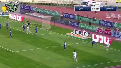 خلاصه بازی استقلال و ملوان