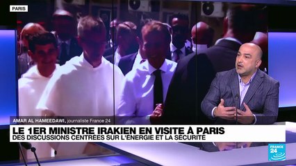 Le premier ministre irakien en visite à Paris pour parler énergie et sécurité