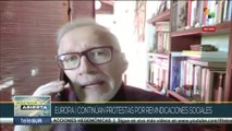 Hernán Reyes: las protestas son consecuencias del sistema neoliberal de globalización