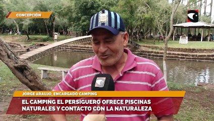 El camping el persiguero ofrece piscinas naturales y contacto con la naturaleza