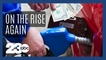 Gas prices beginning to creep back up