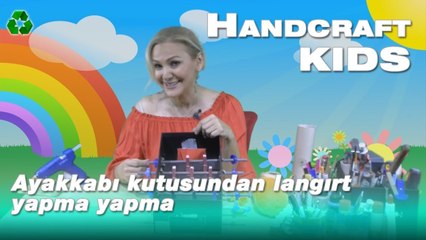 Ayakkabı kutusundan langırt yapma - Handcraft TV Kids
