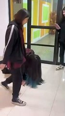 An American International School Lahore girl student beaten by fellow girls -- drug allegations levelled