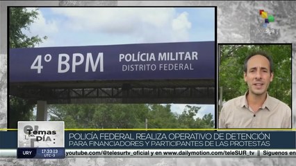 Temas Del Día 20-01: Policía brasileña inició identificación de participantes en intentona golpista