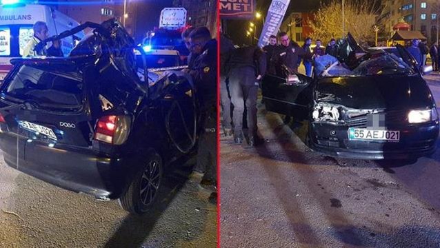 Kayseri'de korkunç kaza! Kaza yapan ehliyetsiz genç, yanındaki cansız bedenle yola devam etti