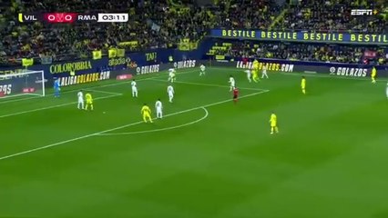 The goals of the Real Madrid vs Villarreal match today, 2/3 of the King’s Cup of Spain