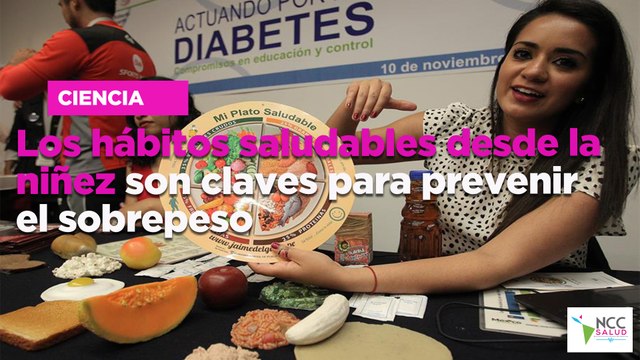 Los hábitos saludables desde la niñez son claves para prevenir el sobrepeso