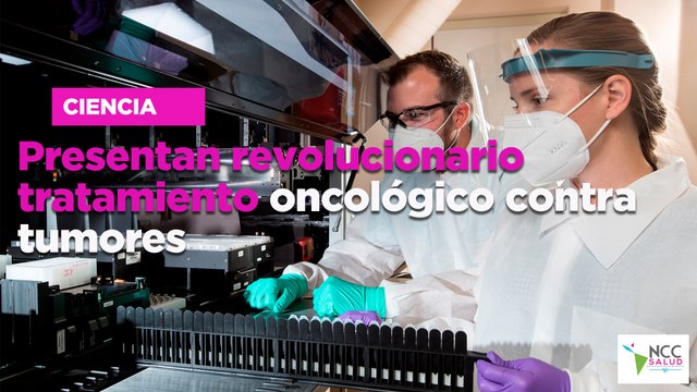 Presentan revolucionario tratamiento oncológico contra tumores