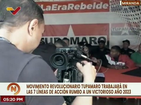 Miranda | Movimiento Tupamaro trabajara en las 7 líneas estratégicas impulsando la comuna productiva