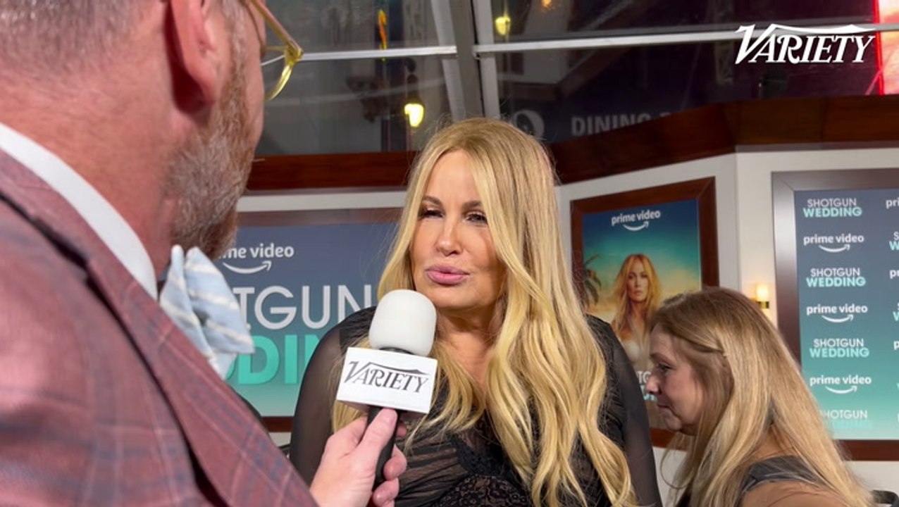 Jennifer Coolidge at the Shotgun Wedding Premiere