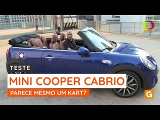 Mini Cooper Cabrio é cheio de charme, mas parece um kart?