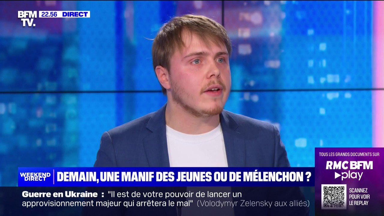 Louis Boyard: "C'est la jeunesse qui fera la différence sur le mouvement" contre la réforme des retraites