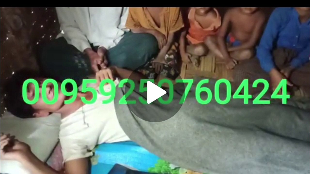 Helping Video A Rohingya Family Of Arakan State IDP Camp #Rohingyafarooq