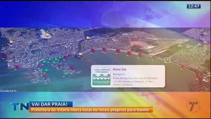 Prefeitura libera lista de praias próprias para banho em Vitória