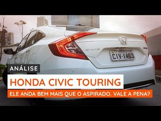 Honda Civic 1.5 turbo é um devorador de estrada