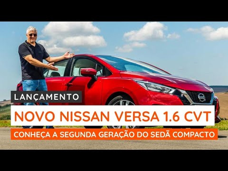 Novo Nissan Versa 1.6 CVT