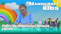 Zincir ve tokalardan bileklik yapma - Handcraft TV Kids