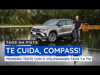 Volkswagen Taos arrasa na pista de testes da Goodyear