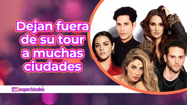 Reciben críticas por dejar fuera de gira a muchas ciudades
