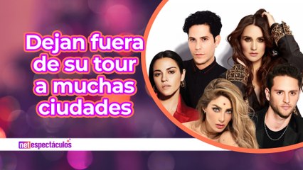 Reciben críticas por dejar fuera de gira a muchas ciudades