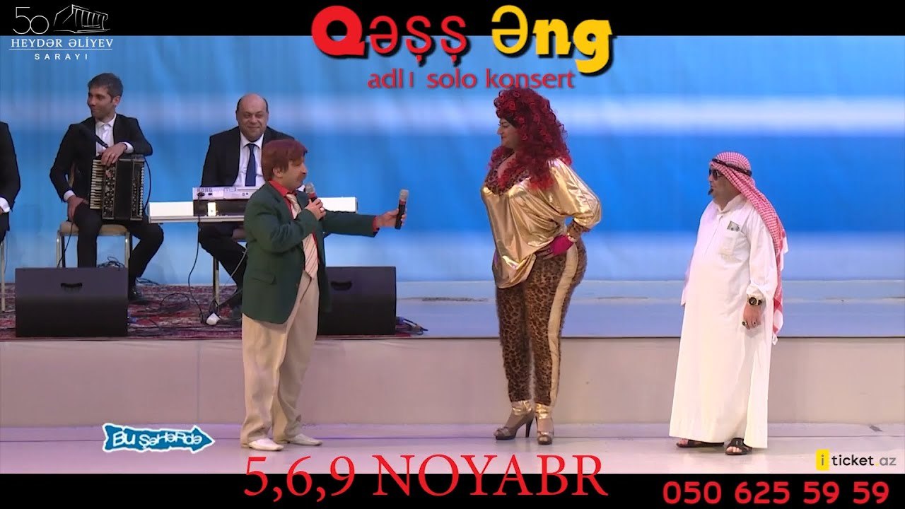 Bu Şəhərdə - QəşşƏng Konserti 5,6,9 NOYABR (ANONS)