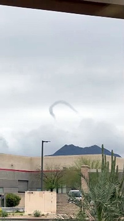 Rare Horseshoe Vortex Spotted in Arizona