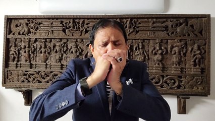 Gujarati Falk Song - Chhelaji Re Mara Mate Patanthi on Harmonica Live Performance by Mukund Kamdar