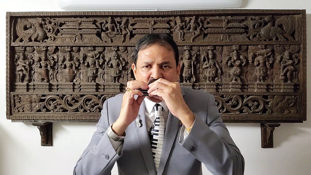 Gujarati Folk Song Tu To Kali Ne Kalyani Re Ma on Harmonica Live