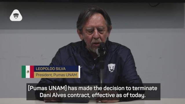 Dani Alves sacked by Pumas UNAM after arrest on sexual assault allegations