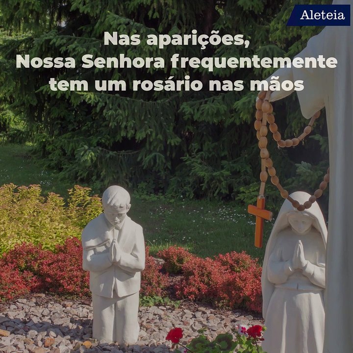 Maria reza o rosário para si mesma?