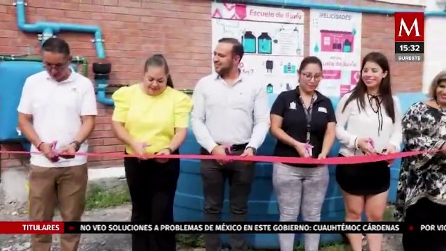 Inaugura Arca Continental una Escuela de Lluvia en Ciénega de Flores, Nuevo León