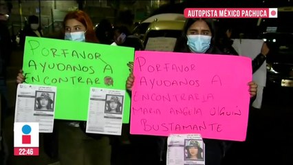Bloquean la México-Pachuca tras desaparición de María Ángela en Metro Indios Verdes