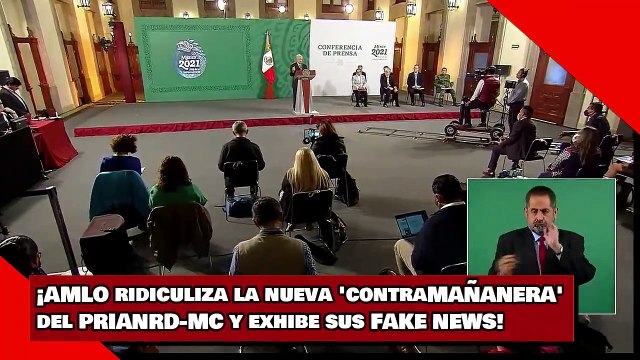 ¡AMLO ridiculiza la nueva 'contra MAÑANERA' del PRIANRD-MC y exhibe sus FAKE NEWS!